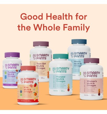 Multivitamínico y Probióticos Orgánicos para Niños sabor Frutas. 120 Gomitas