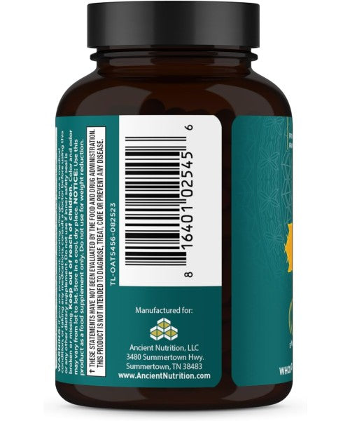 Ancient Nutrition, Ashwagandha Orgánica. 30 tabletas
