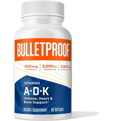 Vitamina A, D y K. Corazón, Inmunidad y Huesos. 30 caps.