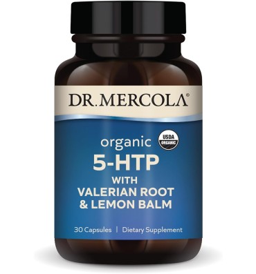 5 HTP Orgánico con Valeriana y Lemon Balm. 2 opc