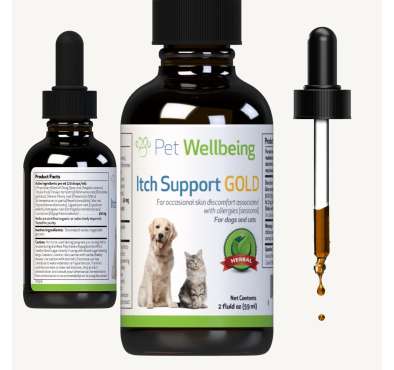 Soporte para Comezón en Perros y Gatos. 118 ml.