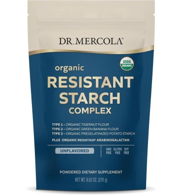 Complejo de Almidón Orgánico Resistente (Organic Resistant Starch Complex) 270 gr.