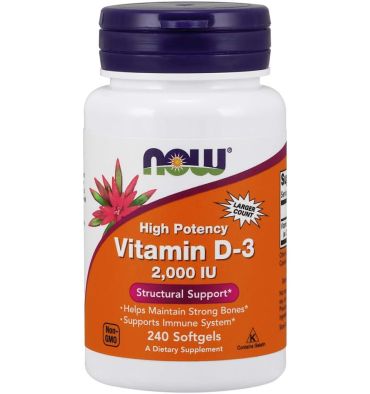 Vitamina D3  (2,000 IU)