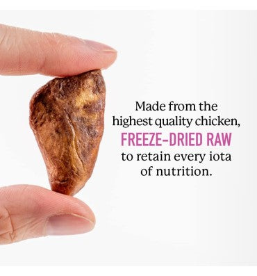 Freeze Dried Chicken Hearts Dog Treats Allergen Free.7 Ounces