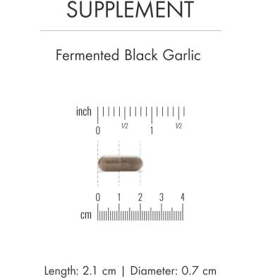 Ajo Negro Fermentado. 60 caps