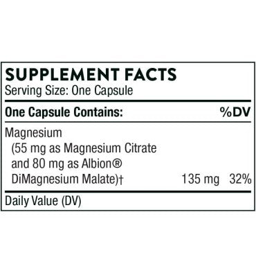 Citramato de Magnesio. 90 caps