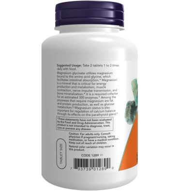 Glicinato de Magnesio 200 mg. 180 tabs