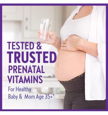 Mutlivitamínico Prenatal +35, Máxima absorción, uno diario. 2 opc