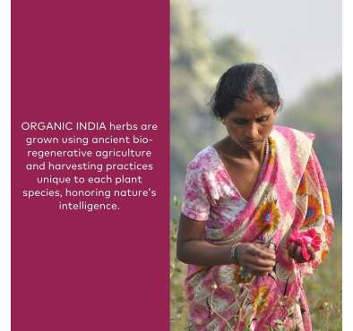 Organic India, Ashwagandha Orgánica. 60, 90 y 180 caps