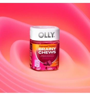 Thinker Brainy Claridad Mental sabor Frambuesa. 20 Chews
