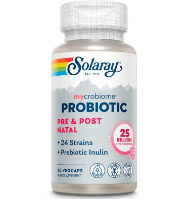 Probiótico Pre y Post Natal 25 billones. 1 Diario