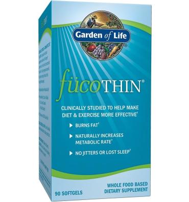FucoThin, Acelera Metabolismo, Regula Azúcar, Vegano. 90 cáps veg