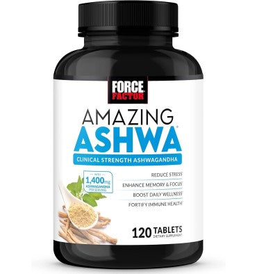 Force Factor, Amazing Ashwagandha. 120 tabs