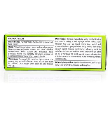 Gotas Nasales Naturales para Niños a base de Xilitol y Semilla de Toronja. 15 oz.