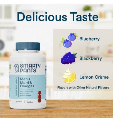 Multivitamínico y Omegas para Hombres. 180 Gomitas