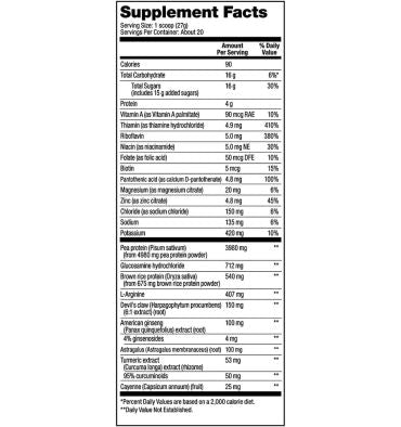 Recovery Accelerator, sabor Tropical. 540 gr.