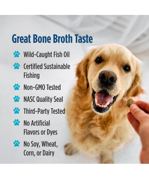 Nordic Naturals, Skin and Coat with Omega para Perros. 30 chews