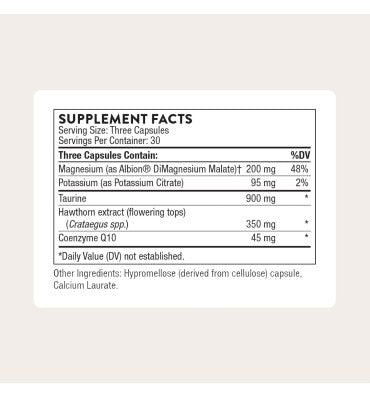 Heart Health Complex con CoQ10 y Taurina. 90 caps