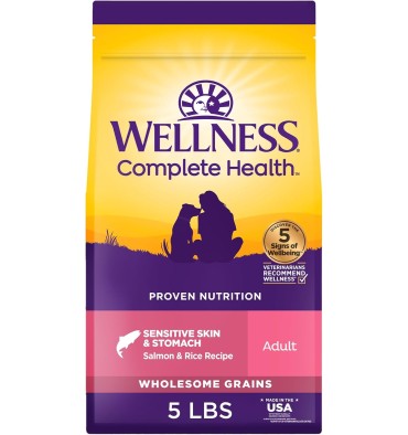 Alimento Natural para Perro Piel y Estómago Sensible, Salmón y Arroz. 2 opc