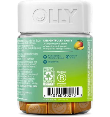 Thinker Brainy Energizante, Cafeína, B12 y Omega 3. 20 Chews