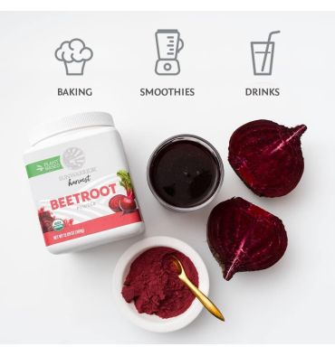 Betabel Orgánico en Polvo. 250 gr.