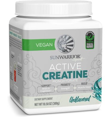 Monohidrato de Creatina Activa Vegano. 300 gr.