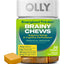Thinker Brainy Energizante, Cafeína, B12 y Omega 3. 20 Chews