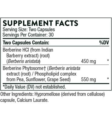 Berberina 1000 mg. 60 Caps