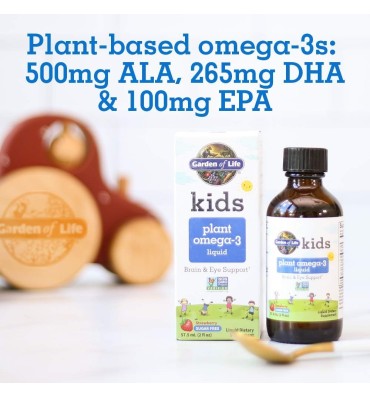 Omega 3 líquido para Niños, sabor Fresa, 57.5 ml.