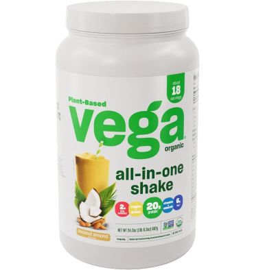 VEGA ONE ORGANIC, sabor Coco y Almendra, 687 gr.