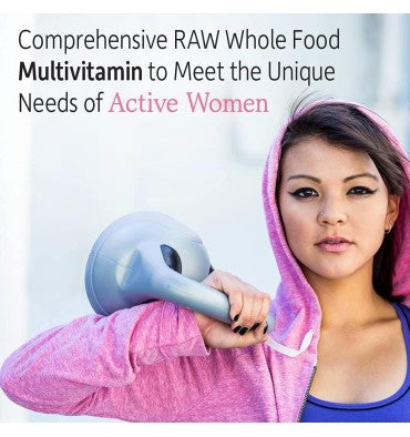 Multivitamínico Raw One Mujer, 1 Diaria. 30 Vcaps