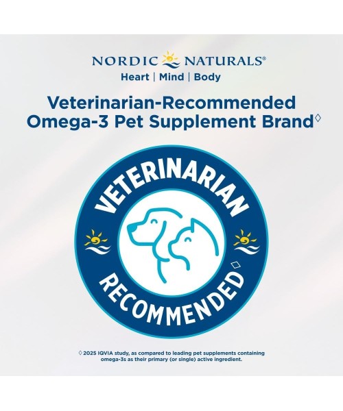 Nordic Naturals, Digestive Support  and Probiotics para Perros .30 chews.