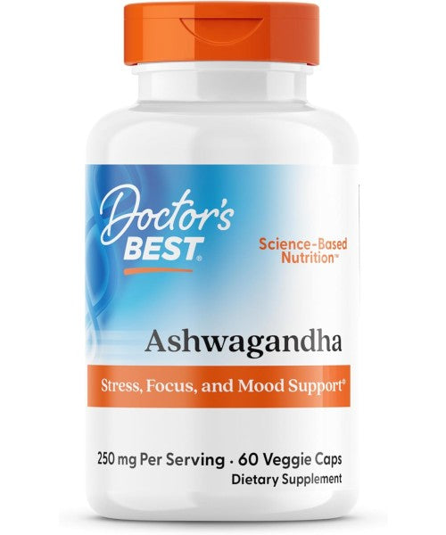 Doctor's Best, Ashwagandha. 60 Vcaps