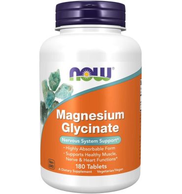 Glicinato de Magnesio 200 mg. 180 tabs