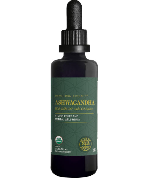 Global Healing Center, Ashwagandha Orgánica extra fuerte. 60 ml.