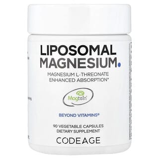 Liposomal Magnesio L-Treonato, 90 cápsulas vegetales