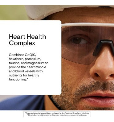Heart Health Complex con CoQ10 y Taurina. 90 caps