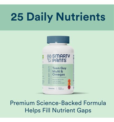 Multivitamínico y Omegas para Hombres Adolescentes. 120 Gomitas