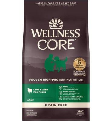 Alimento para Perro sin Granos, Alto en Proteína Cordero.