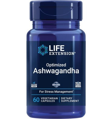 Life Extension, Ashwagandha Optimizada. 60 Vcaps