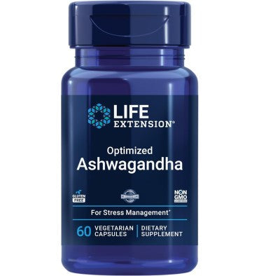 Life Extension, Ashwagandha optimizado, 60 Vcaps