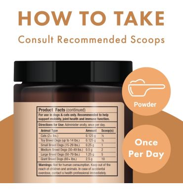 Cúrcuma Orgánica para Perros y Gatos. 75 gr.