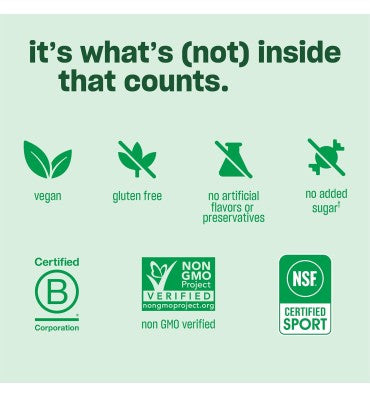 Proteína Vegana (30 gr) + Creatina Monohidratada (3 gr) sabor Vainilla Cremosa. 2 opciones