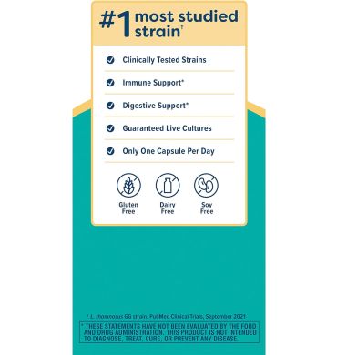 Probióticos Ultimate Flora Cuidado Extra 50 billones. 60 vcaps