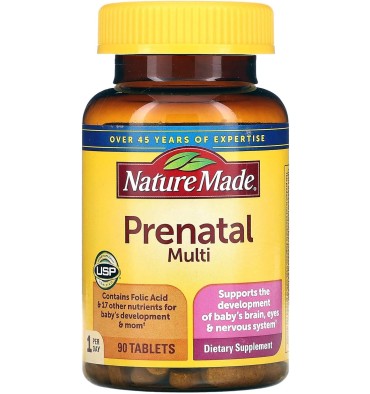 Nature Made Multivitamínico Prenatal.