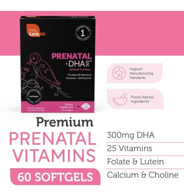 Suplemento Multivitamínico de DHA Prenatal Premium