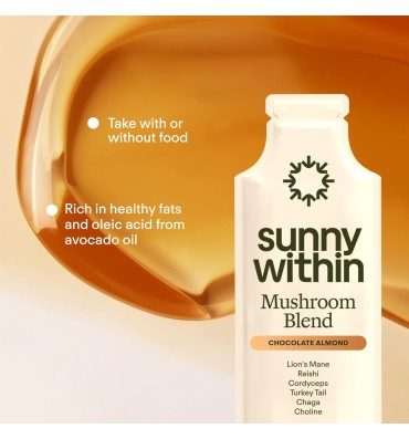 Functional Mushroom 800mg of Five Mushrooms. 30 pack