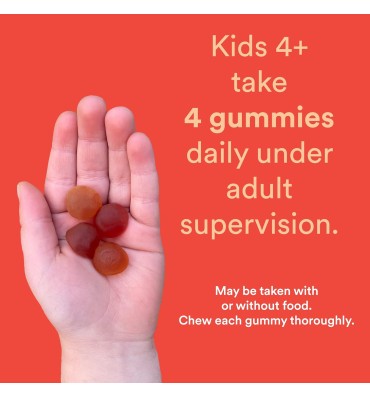 Multivitamínico y Probióticos Orgánicos para Niños sabor Frutas. 120 Gomitas