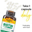 Biotin de Alta Potencia 10 mg. 60 y 120 tabs