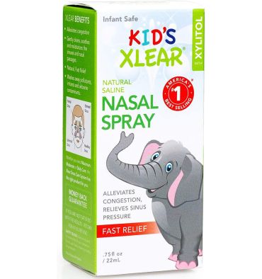 Gotas Nasales Naturales para Niños a base de Xilitol y Semilla de Toronja. 15 oz.